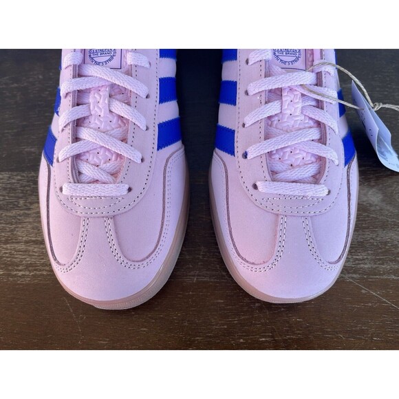 Adidas Gazelle Indoor Clear Pink/Lucid Blue Women's Size 7.5 JI1371 - Picture 7 of 12